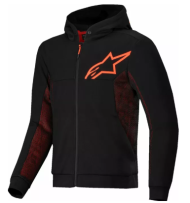 Hanorac moto ALPINESTARS CHROME V2 BLK/RED