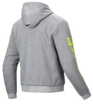 Hanorac motocicletă ALPINESTARS CHROME V2 Gri/Galben Fluo