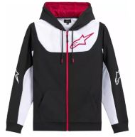 Hanorac pentru motociclete ALPINESTARS Sessions V3 BLK/WHT/RD