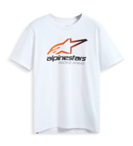 Motorcycle T-shirt ALPINESTARS SS CSF ALIGNED WHITE