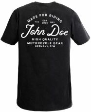 Moto T-shirt JOHN DOE JD LETTERING BK