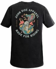 Moto T-shirt JOHN DOE SNAKE II BK