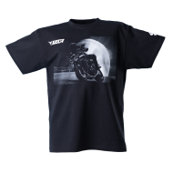 Moto t-shirt SECA MOON BLACK