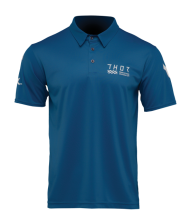 Motorcycle T-shirt THOR POLO CORPO STORM BLUE