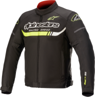 Geacă moto ALPINESTARS T-SPS IGNITION WATERPROOF NEGRU/GALBEN/ALB