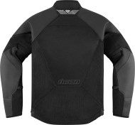 Geaca moto ICON MESH AF LEATHER CE BLACK