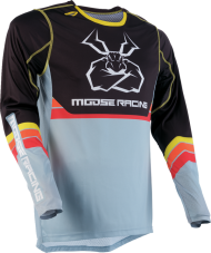 Tricou motocross MOOSE RACING AGROID GR/GALBEN