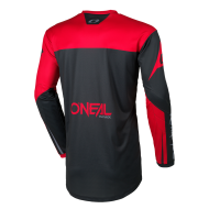 Motocross shirt O`NEAL ELEMENT RACEWEAR BLACK/RED V.26
