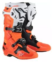 Ghete motocross ALPINESTARS TECH 10 ENDURO ORANGE FLUO/NEGRU/ALB