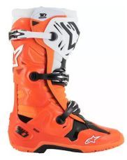 Ghete motocross ALPINESTARS TECH 10 ENDURO ORANGE FLUO/NEGRU/ALB