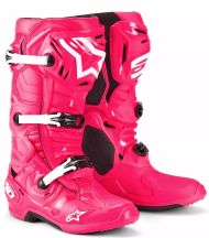 Ghete motocross ALPINESTARS TECH 10 LIMITED EDITION Diva Pink