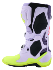 Ghete motocross ALPINESTARS TECH 10 S-VENTED MOV/GALBEN/ROZ DIVA