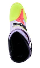 Ghete motocross ALPINESTARS TECH 10 S-VENTED MOV/GALBEN/ROZ DIVA