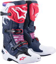 Ghete de motocross ALPINESTARS TECH 10 SUPERVENTED RAINBOW