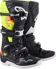 Motocross Boots ALPINESTARS TECH 5 BLACK/RED/YELLOW