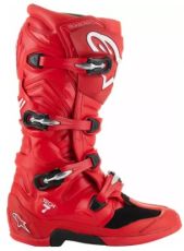 Motocross boots ALPINESTARS TECH 7 BRIGHT RED C25