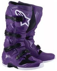 Motocross boots ALPINESTARS TECH 7 PURPLE C25