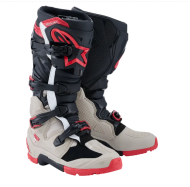Motocross boots ALPINESTARSECH TECH 7 ENDURO BLACK/GRAY/RED