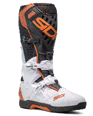 Motocross boots SIDI CROSSAIR BLACK/WHITE/BRONZE