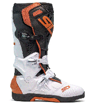 Motocross boots SIDI CROSSAIR BLACK/WHITE/BRONZE