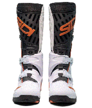 Motocross boots SIDI CROSSAIR BLACK/WHITE/BRONZE