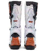 Motocross boots SIDI CROSSAIR BLACK/WHITE/BRONZE