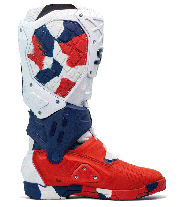 Motocross boots SIDI CROSSAIR X WHITE/NAVY/RED