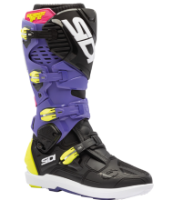 Ghete motocross SIDI CROSSFIRE 3 SRS NEGRU VIOLET/FLUO