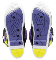 Ghete motocross SIDI CROSSFIRE 3 SRS NEGRU VIOLET/FLUO