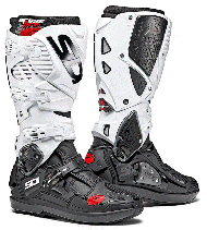 Ghete motocross SIDI CROSSFIRE 3 SRS NEGRU-ALB