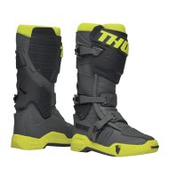 Motocross boots THOR RADIAL GRAY/FLO YELLOW BOOT