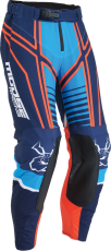 Pantaloni de motocross MOOSE RACING AGROID BLUE/ORANGE