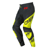 Motocross Breeches O'NEAL ELEMENT RACEWEAR BLACK/NEON YELLOW V.26
