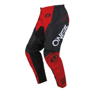 Motocross Breeches O'NEAL ELEMENT RACEWEAR BLACK/RED V.25