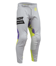 Παντελόνια μοτοκρός THOR LAUNCHMODE σε χρώμα λευκού γκρι/οξύ
