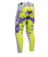 Παντελόνια μοτοκρός THOR LAUNCHMODE σε χρώμα λευκού γκρι/οξύ