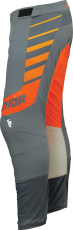 Παντελόνια Motocross THOR PRIME ANALOG ΓΚΡΙ/ΠΟΡΤΟΚΑΛΙ