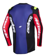 Motocross jersey Alpinestars FLUID GRID RED/BLACK/PURPLE