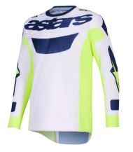 Motocross jersey Alpinestars RACER AIR RIWAY GRAY/YELLOW/BLUE