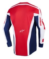 Мотокрос джърси Alpinestars RIWAY WH/BLUE/RED