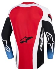 Мотокрос джърси Alpinestars TECHSTAR KNIF BLACK WHITE RED