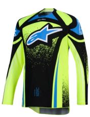 Мотокрос джърси Alpinestars TECHSTAR NOMUR NAVY/YELLOW/BLUE