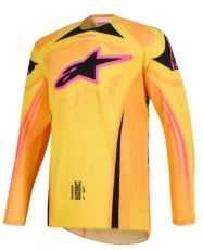 Мотокрос джърси Alpinestars TECHSTAR NOMUR ORANGE/YELLOW/PINK