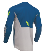 Motocross Jersey THOR LAUNCHMODE FORGE BLUE