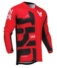 THOR LAUNCHMODE FORGE RED Motocross Jersey