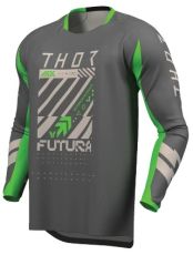 Φανέλα Motocross THOR LAUNCHMODE FUTURA CHAR/GRN