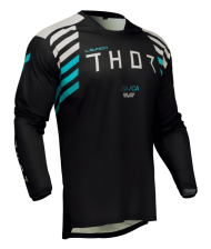 Motocross Jersey THOR LAUNCHMODE ZONE SAND