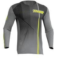 Motocross jersey THOR PRIME TECH GRAY/BLACK