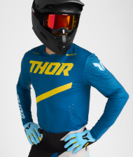 Motocross Jersey THOR SPORTMODE BRAVE BLUE