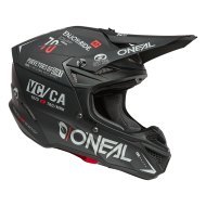 Cască motocross 5SERIES POLYACRYLITE BRAND NEGRU/GRI